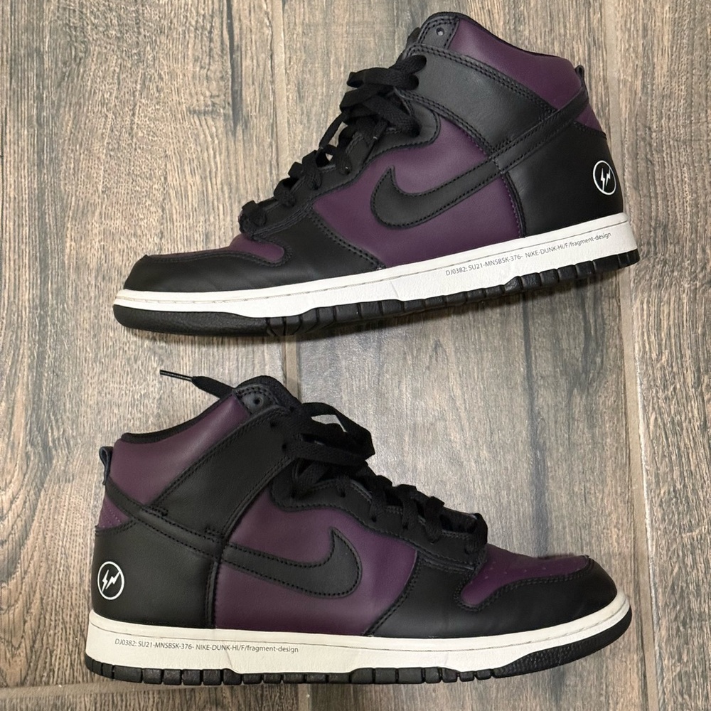 Nike fragment dunk high Beijing